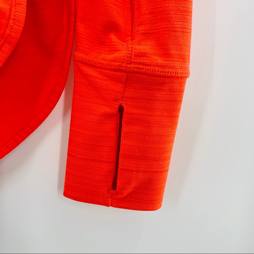 Athleta Bright Orange Full Zip Hoodie | XXS - Picture 4 of 7